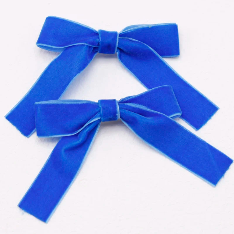 Velvet Bow Hairpin