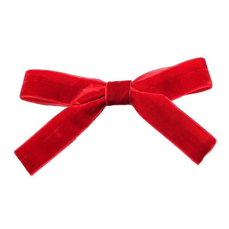 Velvet Bow Hairpin