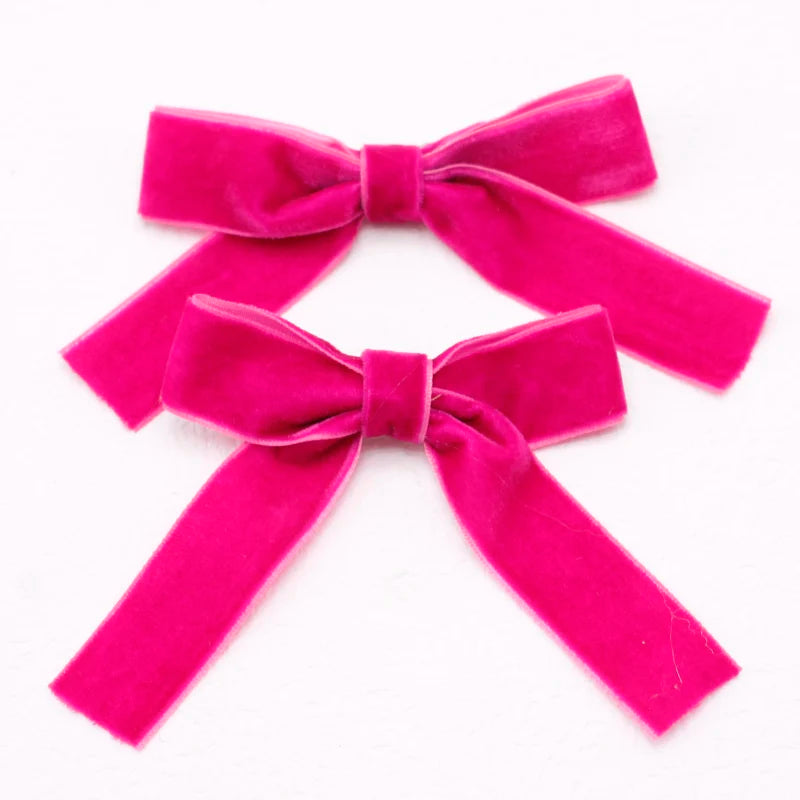Velvet Bow Hairpin