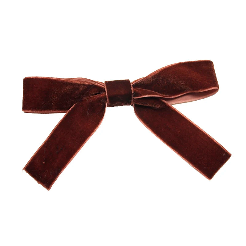 Velvet Bow Hairpin