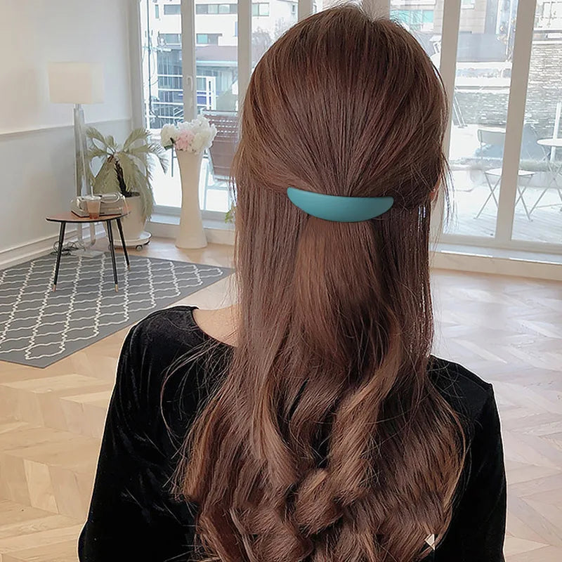 Matte Geometric Hair Clip