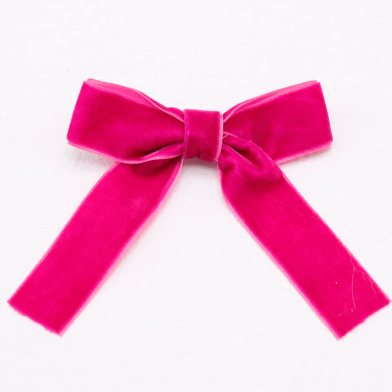Velvet Bow Hairpin