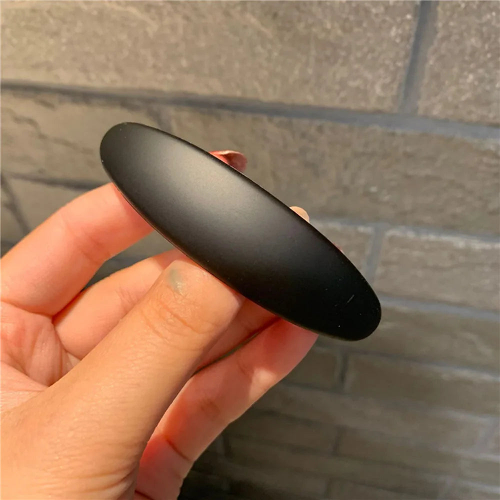 Matte Geometric Hair Clip