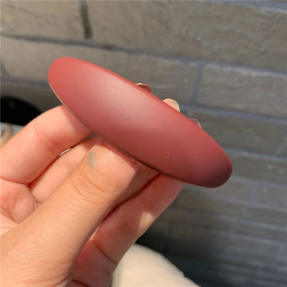 Matte Geometric Hair Clip