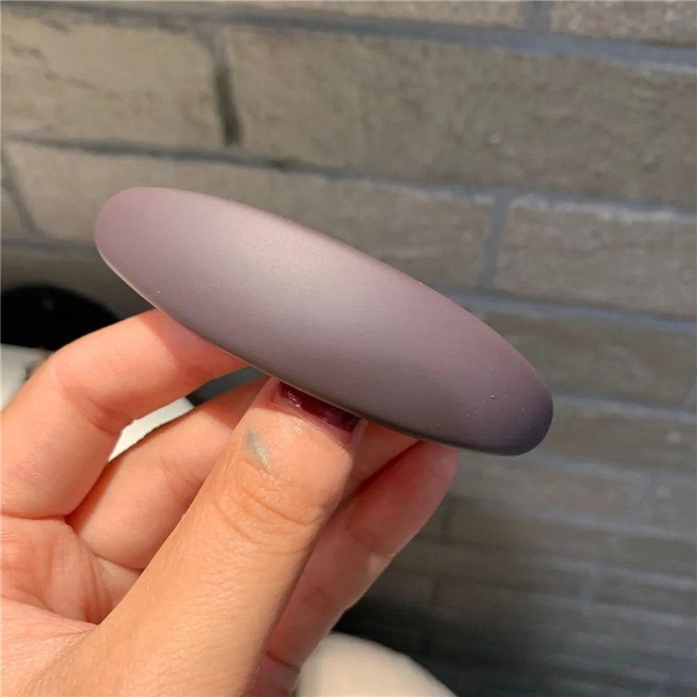 Matte Geometric Hair Clip