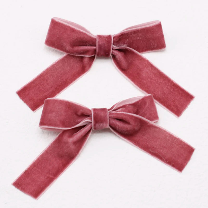 Velvet Bow Hairpin
