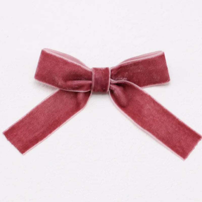 Velvet Bow Hairpin