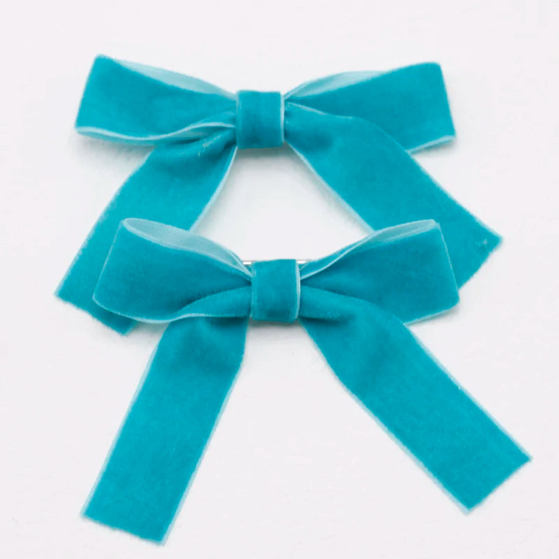 Velvet Bow Hairpin