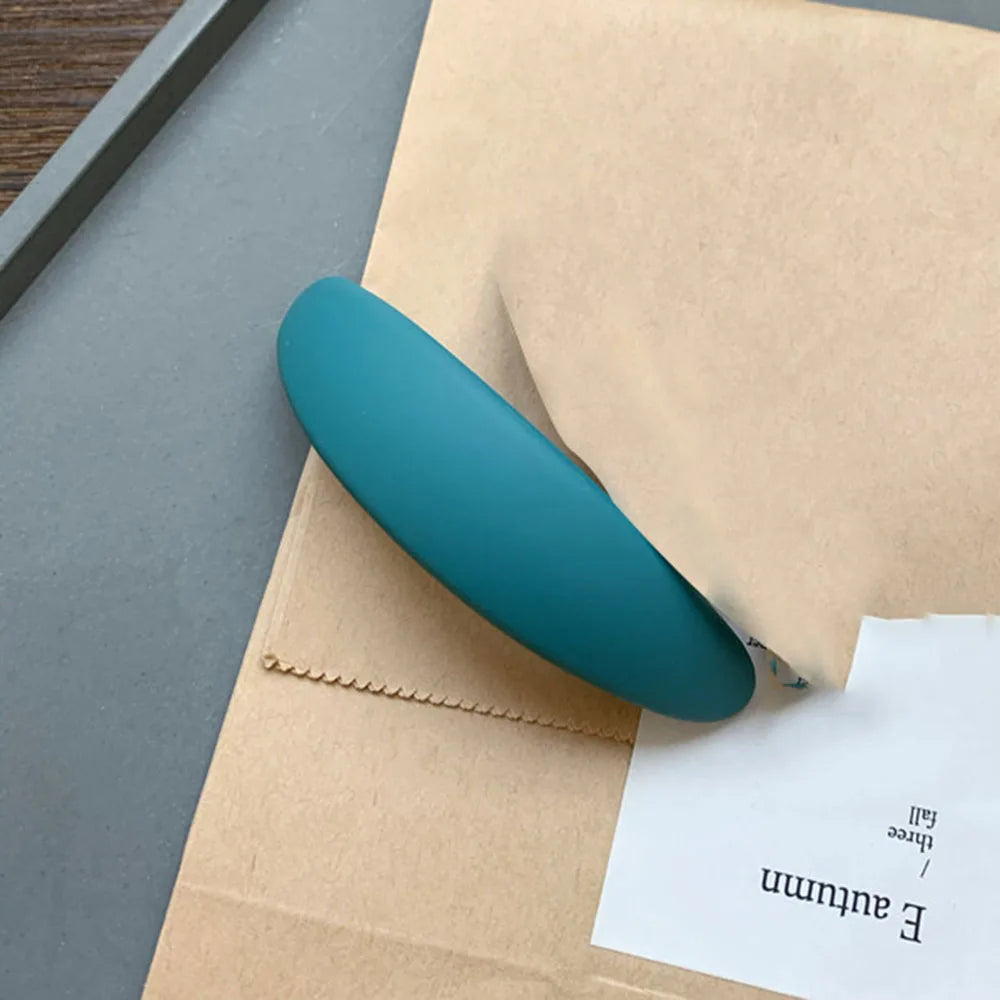 Matte Geometric Hair Clip