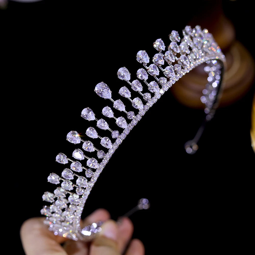 Bridal Crystal Crown Tiara