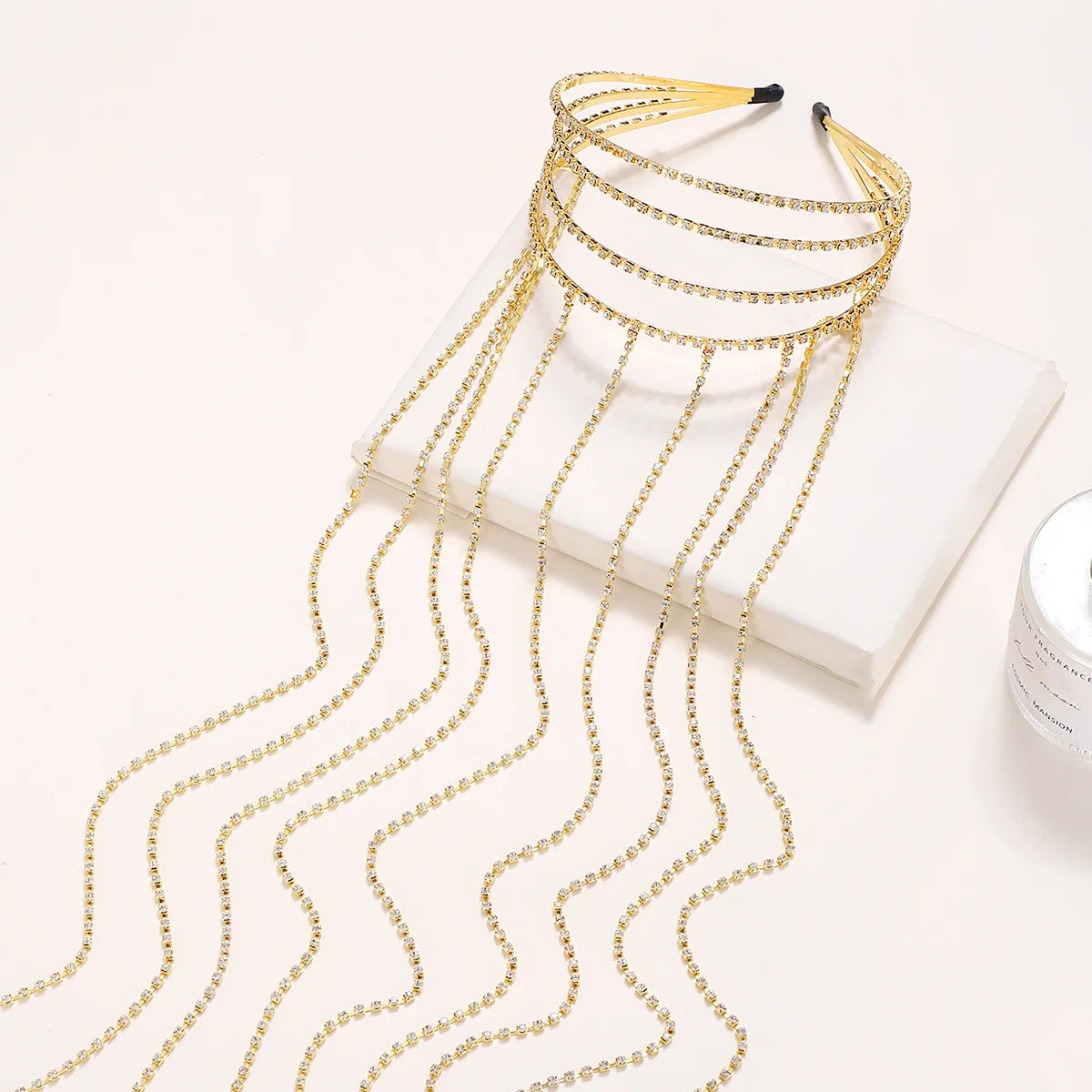 Diamond Stream Headpiece