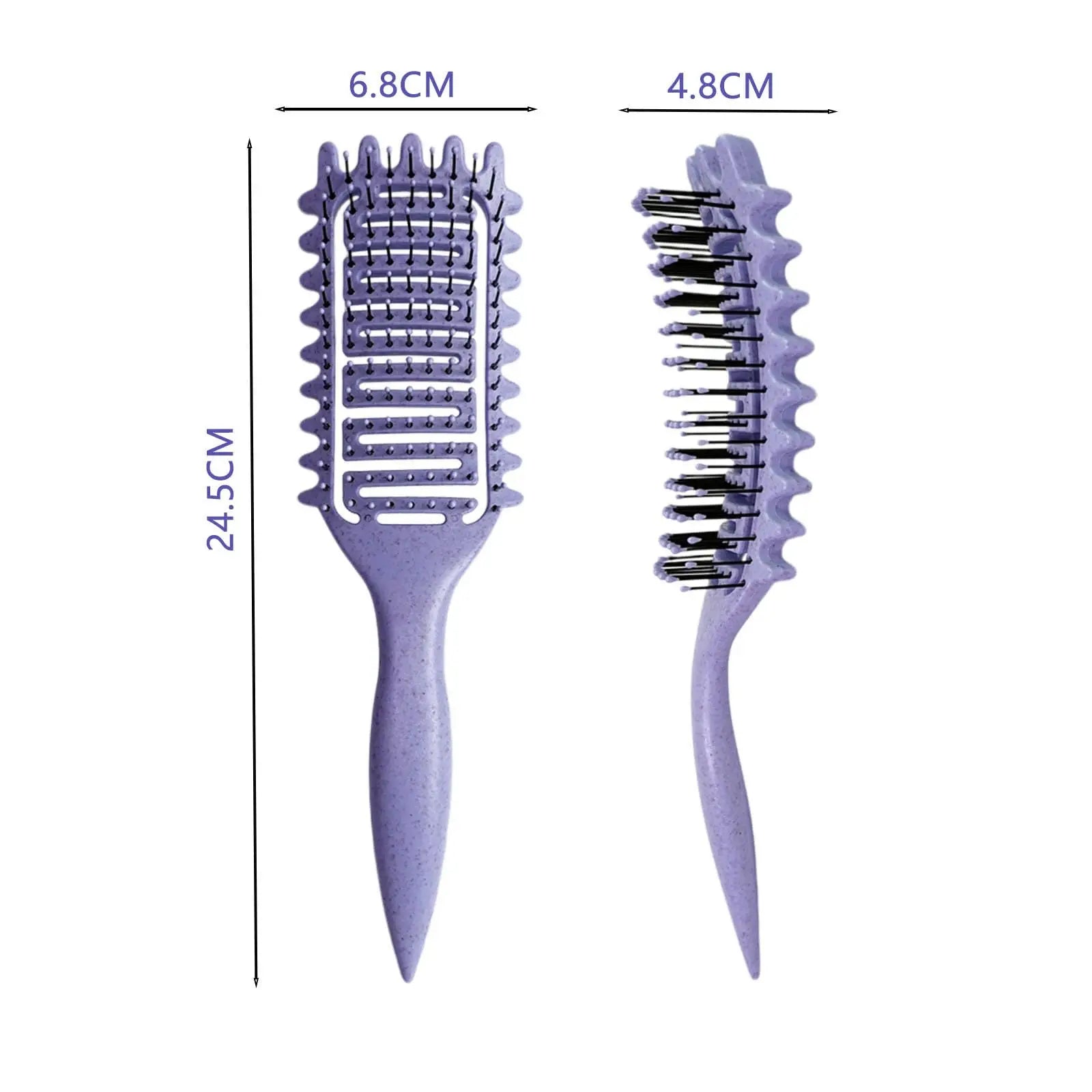 Curly Hair Brush for Frizz Control & Define Curls