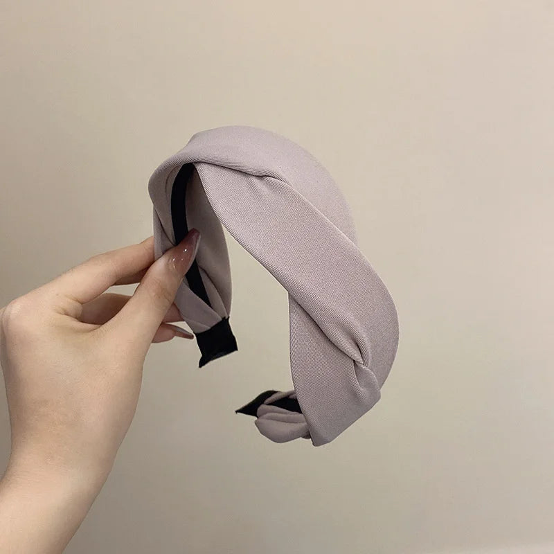 Solid Braided Headband