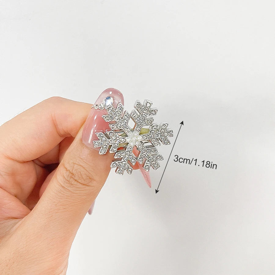 Snowflake Elegance Pins