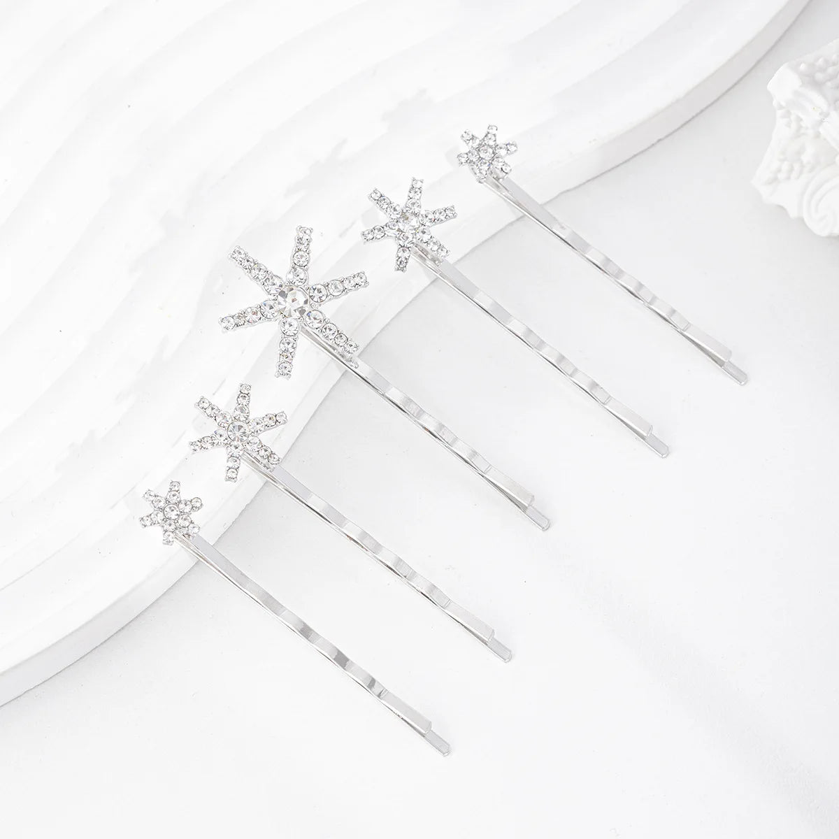 5PCS Winter Glow Hairpins