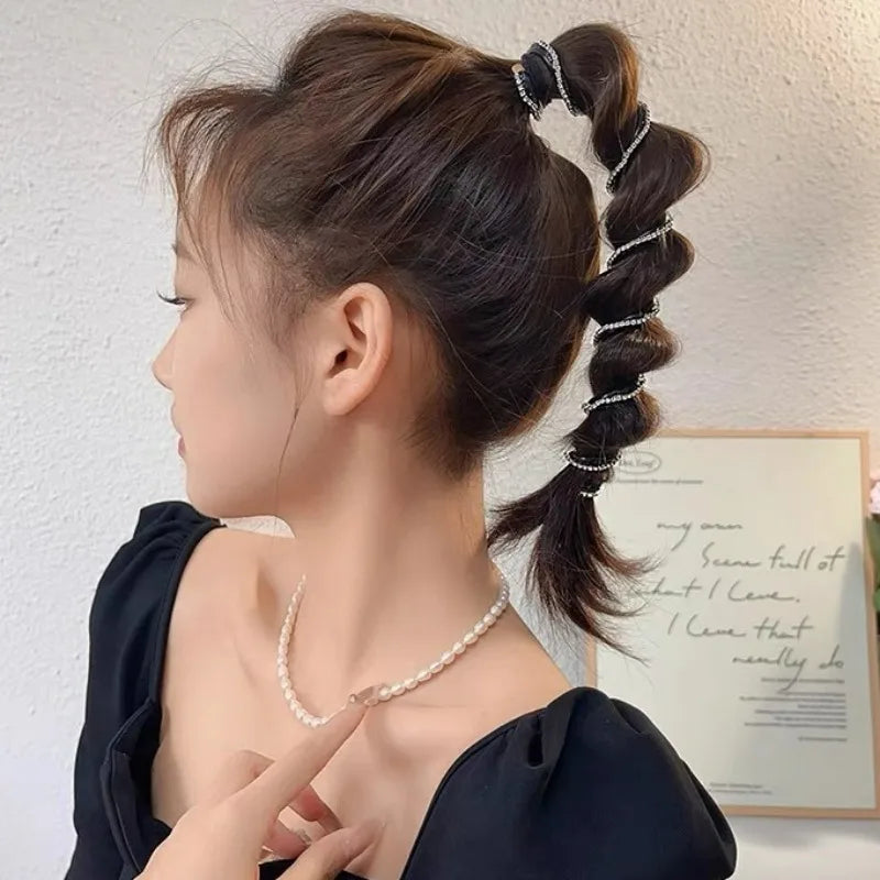 Telephone Line -Ponytail High Elastic Hairbands