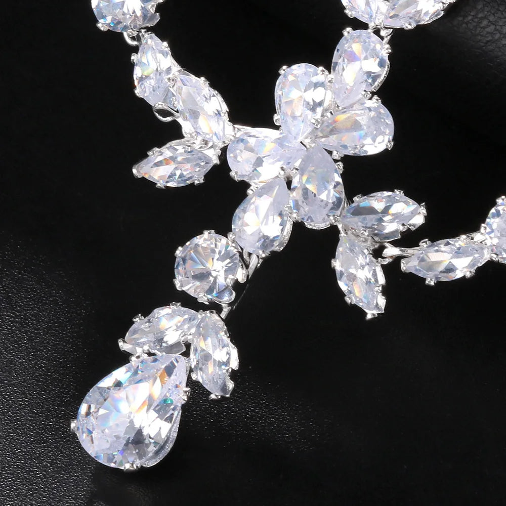 Daimond Zircon Rhinestone Leaf Forehead Head Chain