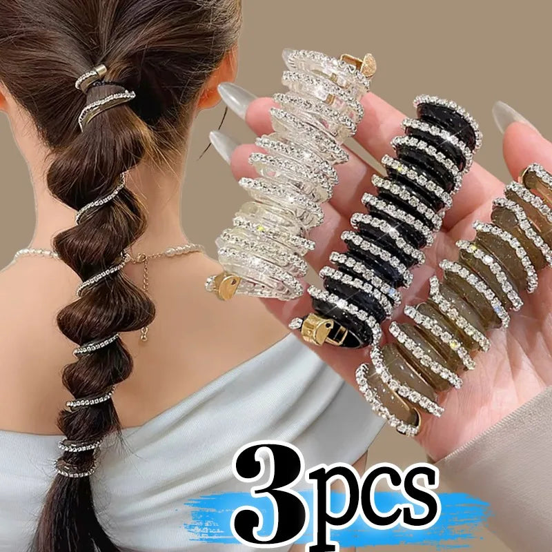 Telephone Line -Ponytail High Elastic Hairbands