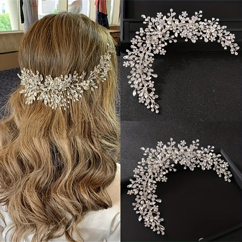 Crystal Rhinestone Bridal Headbands
