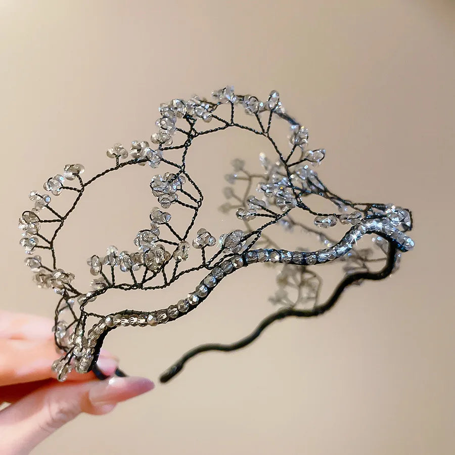 Crystal Beaded Fairy  Hair Crown